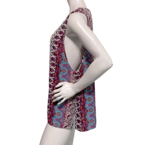Show Me Your Mumu Arnold Tank Top Indie Sleaze Aztec Boho Print Size S - Picture 2 of 6